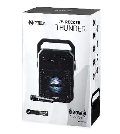 Zolick ZB-Rocker Thunder Portable Bluetooth Speaker with Mic (20W)