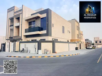 كورنر للبيع مطلة علي شارع الشيخ محمد بن زايد قريبة من مول ومسجد جاهزة للسكن بالكهرباء والماء والمكيفات مركزية