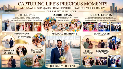Al Taawun Photography & Videography Experts | Premium Business & Creative Media Services.