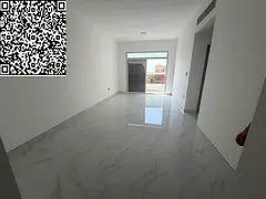 For annual rent: 2 bedrooms and a living room, first-time occupancy, Al Muwaihat 3.