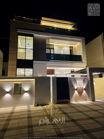 Luxury villa for sale in Al Yasmeen area, Ajman - 6 bedrooms - at a competitive price including registration