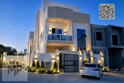فيلا زاوية للبيع شاملة رسوم التسجيل في منطقة الهليو 2 – عجمان | موقع مميز بالقرب من جميع الخدمات