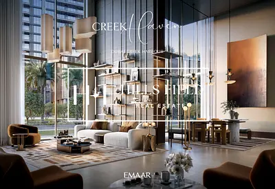 Creek Tower and Mall View | Waterfront | 10% DP | 37K To Book