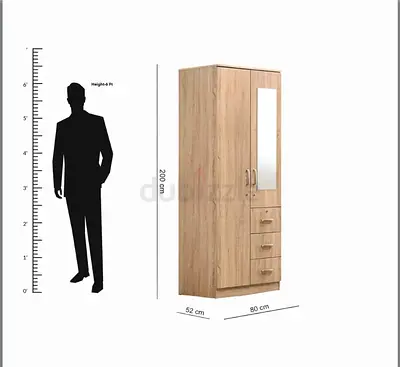 2 doors wardrobe