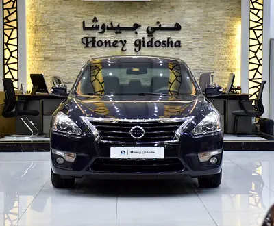 EXCELLENT DEAL for our Nissan Altima SL ( 2015 Model ) in Blue Color GCC Specs