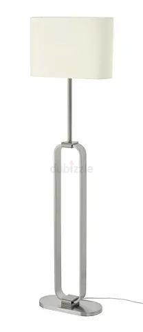 UPPVIND - Modern chrome floor lamp