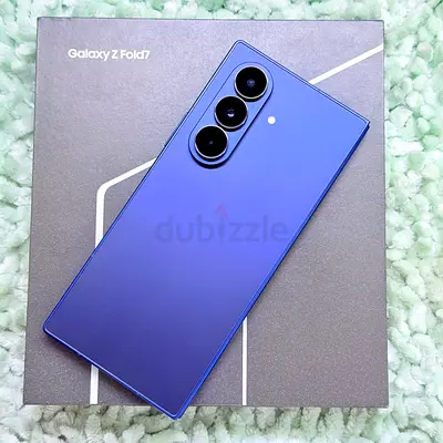 SAMSUNG GALAXY Z FOLD 7 1TB STORAGE TRA VERSION NAVY BLUE