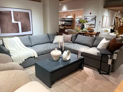 Crate and Barrel Lounge 3 Sectional Sofa