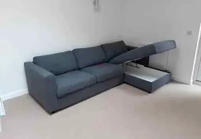 IKEA vimle L Shape Sofa bed Dark grey