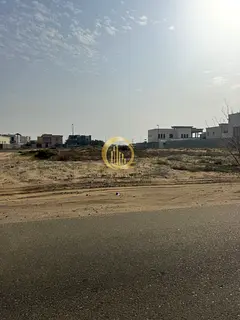 For sale: a residential land in Sharjah, Al Houshi area, old Al Tarh. Very excellent location on a m