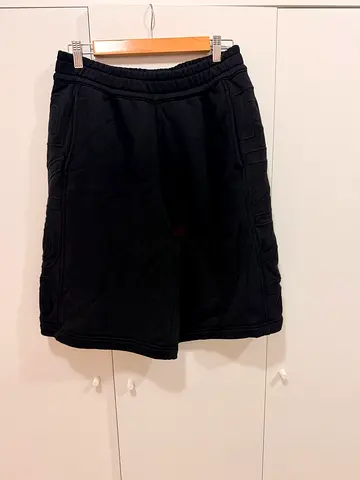 Burberry Black Cotton Shorts