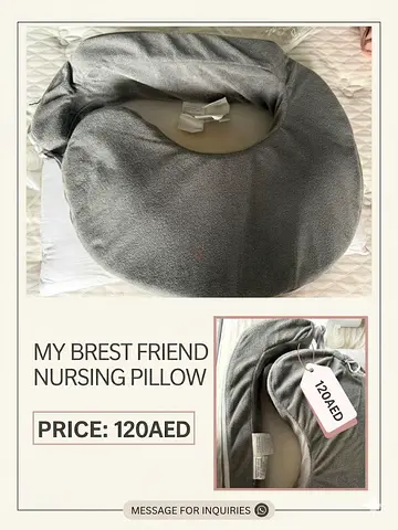 My Brest Friend Nursing Pillow - Gray (Used)
