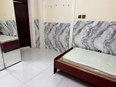Abu Dhabi Mbz zone 1 near Mazyad mall and capital mall executive bed space in Villa studio room