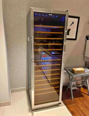 Terim Tall Dual -Zone Wine Cooler / Beverage Fridge - Glass Door