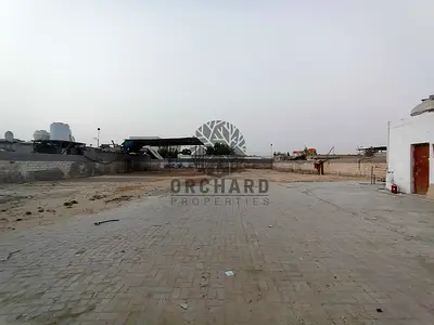 Open yard size 20000 sqft shed + 4 rooms yearly rent 280k