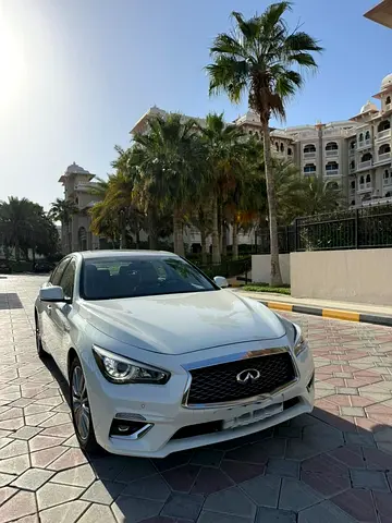 Infiniti Q50 Luxe 2024 GCC Specs - Brand New Condition