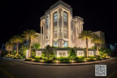 فيلا زاويه طابقين و روف مسبح خاص السعر شامل كل شئ رسوم تسجيل و تمليك و كهرباء و ماء و مكيفات تشطيب قصور تملك حر لجميع الجنسيات