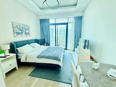 Fully Furnished// Huge Size Studio Flat Just 50k Rent 4 Cheques Payment