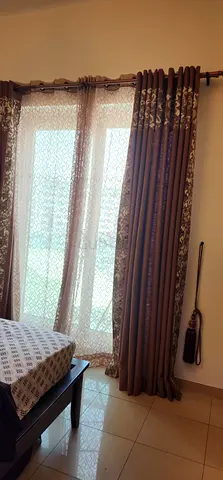 Curtains set with sheers