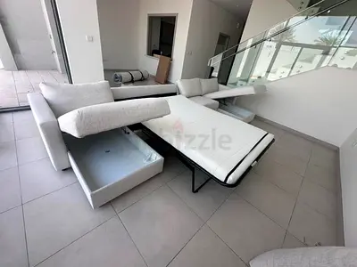 Selling high quality IKEA vimle U Shape sofa bed with Two storage beige