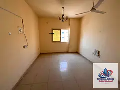 Studio for rent in Al Bu Tina with a separate kitchen, prime location close to all services, annual