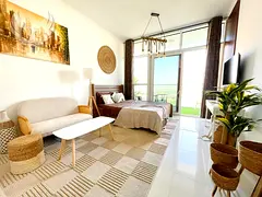 Full Golf & Villa View | Furnished | High Floor