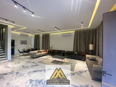 Annual Rent Al Aliyah Villa 4BR Master Pool 3400sqft 3600sqft Near Sheikh Mohammed Bin Zayed 150k Furnished