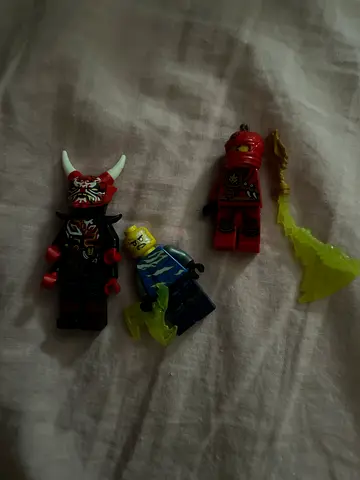 Lego ninjago mr. e minifigure and assorted ninja parts