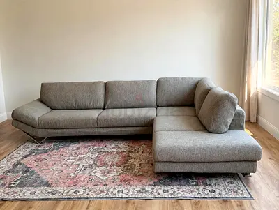 Natuzzi L Shape Sofa