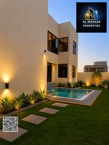 فيلا منطقه الزاهيه 5 غرف نوم ماستر مساحه 5000قدم موقع متميز امام ماركت اللولو وا القباءل