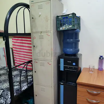 Used Metal Locker Cabinet - 4 Door Storage Locker