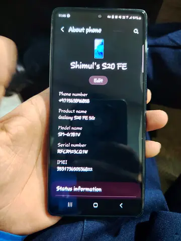 Samsung Galaxy S20 FE (SM-G781V) - Good Working Condition