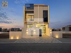 Modern villa with 5 master bedrooms | Registration fees included | Ready to move in and invest in a