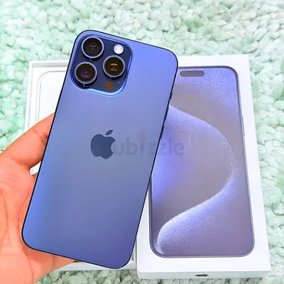 IPHONE 15 PRO MAX 512GB STORAGE BLUE TITANIUM