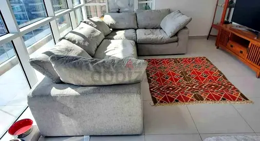 Pan Emirates Feather filled Sofa