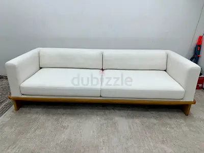 Like new condition crate&barrel 3 seater sofa