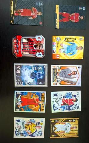 Collection of Topps Match Attax Football Trading Cards
