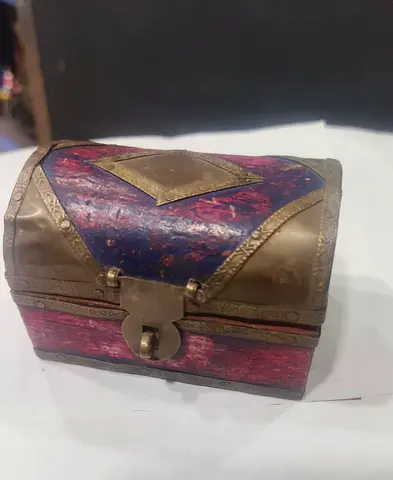 Decorative Treasure Chest Jewelry Box- 8x6cm