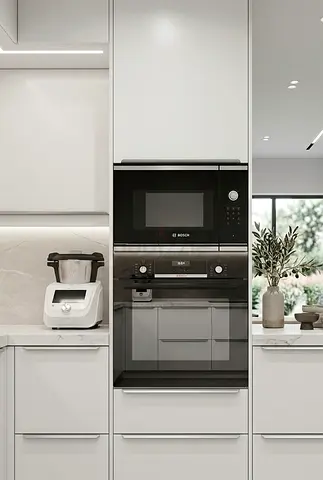 Bosch 60×60 Built-In Oven & Microwave Set – New Version