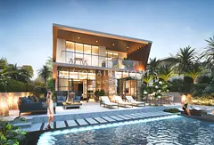 Exclusive 6-Bedroom Standalone Villa | LV3 | 1st Row to the Lagoon | AED 6.3M Negotiable | Venice |