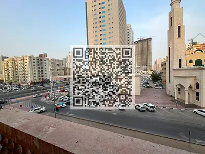 1 BHK apartment with a closed hall that can be used as a second room, with a budget of AED 28,000 per year.