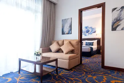 Stylish 1-Bedroom at MD Hotel by Gewan, 4 Star Hotel – Free Shuttle to JBR Beach & Outlet Mall