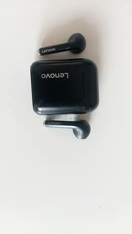 Lenovo LP2 wireless earbuds with charging case - used, good condition
