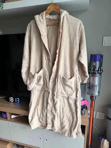 Terry dressing gown