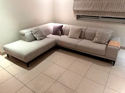 Natuzzai Borghese lshape sofa comfortable