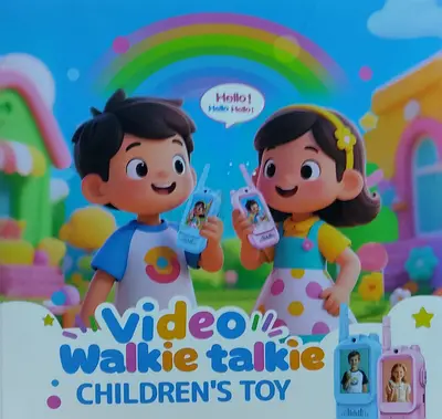 Pair of Kids Video Walkie Talkies - Children's Toy