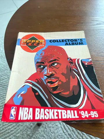 Upper Deck NBA Basketball Collector's Album 1994-95 (Michael Jordan cover)