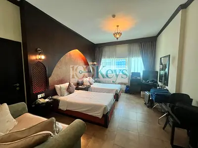 High-Floor Furnished Studio | Hotel Apartment | Prime Barsha Heights | High ROI
