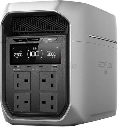 EcoFlow Delta 3 Max Plus 2048Wh LiFePO4 battery ,Portable Power Station - Excellent Condition