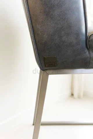 Marina Home Vintage Leather Stools
